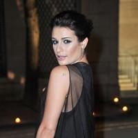 Lea Michele - Paris Fashion Week Spring Summer 2012 Ready To Wear - Karl Lagerfeld - Outside Arrivals